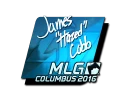 Наклейка | hazed (Foil) | MLG Columbus 2016