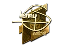 Sticker | kennyS (Gold) | Boston 2018