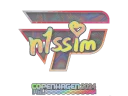 Наклейка | n1ssim (Holo) | Copenhagen 2024