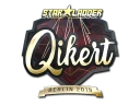 Наклейка | qikert (Gold) | Berlin 2019