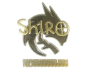 Наклейка | sh1ro (Gold) | Copenhagen 2024