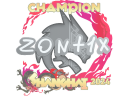 Sticker | zont1x (Champion) | Shanghai 2024