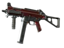 UMP-45 | Crimson Foil (Battle-Scarred)