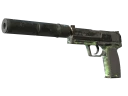 USP-S | Едва зелёный (Закаленное в боях)