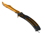 ★ Butterfly Knife | Tiger Tooth (Factory New)