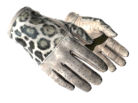 ★ Driver Gloves | Snow Leopard (Well-Worn)
