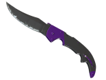 ★ Falchion Knife | Ultraviolet (Well-Worn)