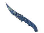 ★ Flip Knife | Bright Water (Well-Worn)