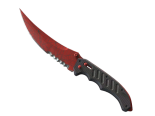 ★ Flip Knife | Crimson Web (Minimal Wear)