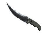 ★ Flip Knife | Damascus Steel (Battle-Scarred)