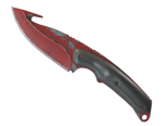 ★ Gut Knife | Crimson Web (Well-Worn)