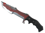 ★ Huntsman Knife | Crimson Web (Battle-Scarred)