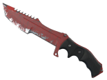 ★ Huntsman Knife | Crimson Web (Well-Worn)