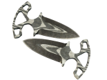 ★ Shadow Daggers | Black Laminate (Battle-Scarred)