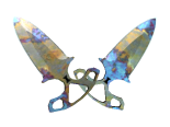 ★ Shadow Daggers | Case Hardened (Minimal Wear)