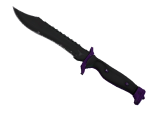 ★ StatTrak™ Bowie Knife | Ultraviolet (Well-Worn)