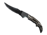 ★ StatTrak™ Falchion Knife | Black Laminate (Minimal Wear)