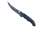 ★ StatTrak™ Flip Knife | Bright Water (Battle-Scarred)