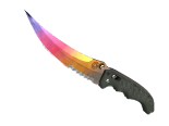 ★ StatTrak™ Flip Knife | Fade (Minimal Wear)