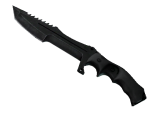 ★ StatTrak™ Huntsman Knife | Black Laminate (Factory New)