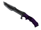 ★ StatTrak™ Huntsman Knife | Ultraviolet (Battle-Scarred)