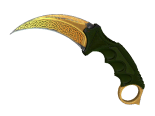 ★ StatTrak™ Karambit | Lore (Well-Worn)