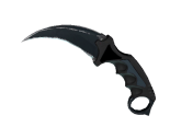 ★ StatTrak™ Karambit | Night (Well-Worn)