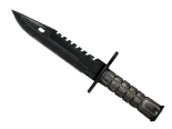 ★ StatTrak™ M9 Bayonet | Black Laminate (Well-Worn)