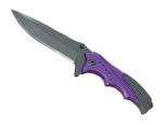 ★ StatTrak™ Nomad Knife | Ultraviolet (Well-Worn)