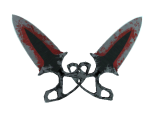 ★ StatTrak™ Shadow Daggers | Crimson Web (Battle-Scarred)