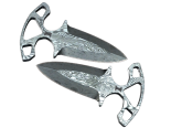 ★ StatTrak™ Shadow Daggers | Damascus Steel (Battle-Scarred)