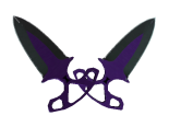 ★ StatTrak™ Shadow Daggers | Ultraviolet (Well-Worn)