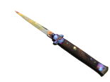 ★ StatTrak™ Stiletto Knife | Case Hardened (Factory New)