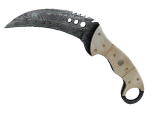 ★ StatTrak™ Talon Knife | Damascus Steel (Battle-Scarred)