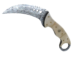 ★ StatTrak™ Talon Knife | Damascus Steel (Well-Worn)
