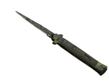 ★ Stiletto Knife | Boreal Forest (Well-Worn)