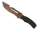 ★ Survival Knife | Rust Coat (Battle-Scarred)