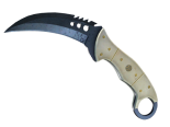 ★ Talon Knife | Blue Steel (Battle-Scarred)