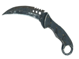 ★ Talon Knife | Night Stripe (Battle-Scarred)