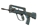 FAMAS | Cyanospatter (Battle-Scarred)