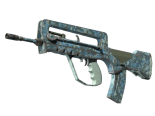 FAMAS | Cyanospatter (Field-Tested)