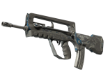 FAMAS | Halftone Wash (Battle-Scarred)