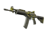 Galil AR | Acid Dart (Battle-Scarred)