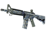 M4A4 | Naval Shred Camo (Well-Worn)