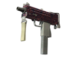 MAC-10 | Red Filigree (Minimal Wear)
