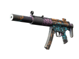 MP5-SD | Neon Squeezer (Battle-Scarred)