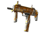 MP7 | Amberline (Battle-Scarred)