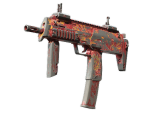 MP7 | Coral Paisley (Battle-Scarred)