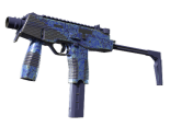 MP9 | Cobalt Paisley (Well-Worn)