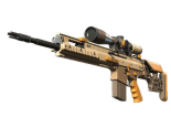 SCAR-20 | Short Ochre (Minimal Wear)